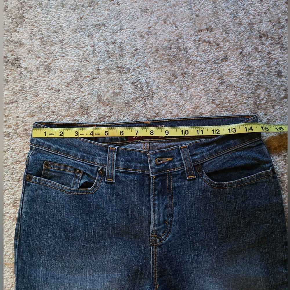 Jordache Lo-Rise Stretch Jeans – Bootcut Approx Size 6 - Picture 3 of 5